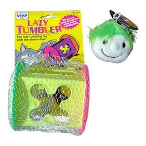 Lazy Tumbler & Super Catnip Rock-A-Bouts Cat Toys